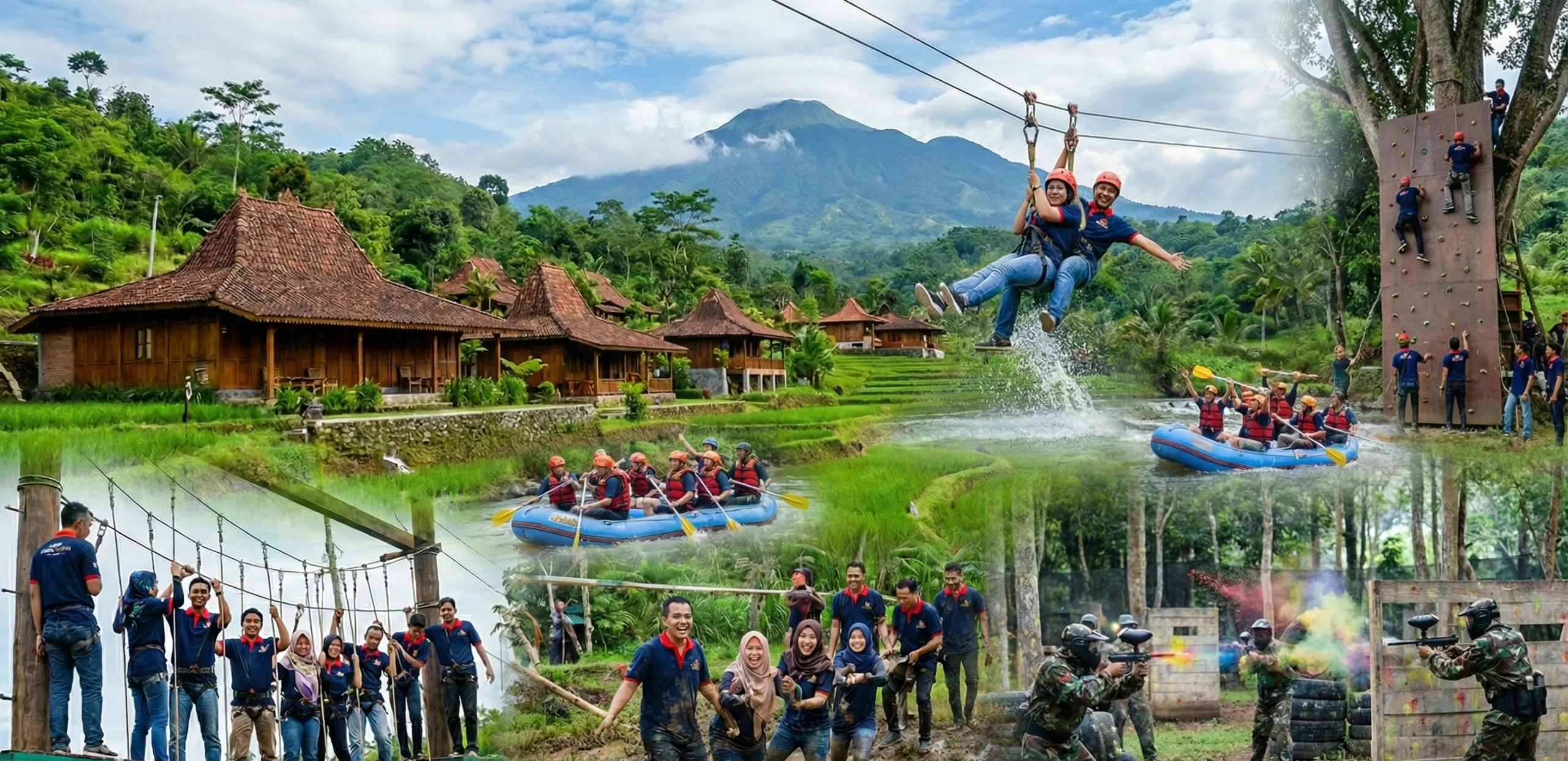 Fasilitas Lengkap Outbound Perusahaan di Trawas