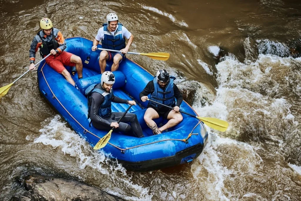 Rafting Ayung Ubud aktivitas seru di Ubud dengan perahu karet di Sungai Ayung Bali