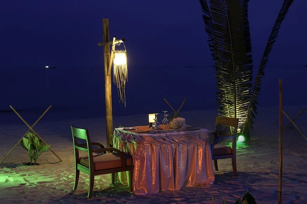 kesimpulan dinner jimbaran romantis sunset private beach candle light bali