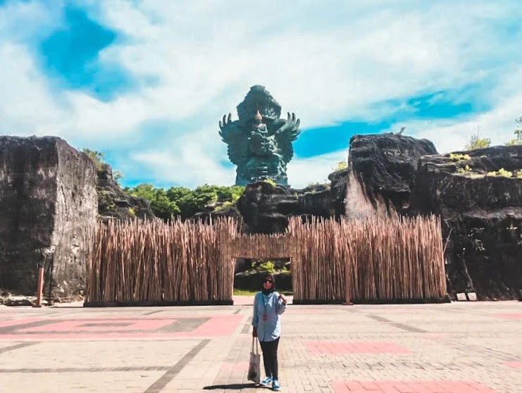 Spot foto Instagramable di Garuda Wisnu Kencana Bali